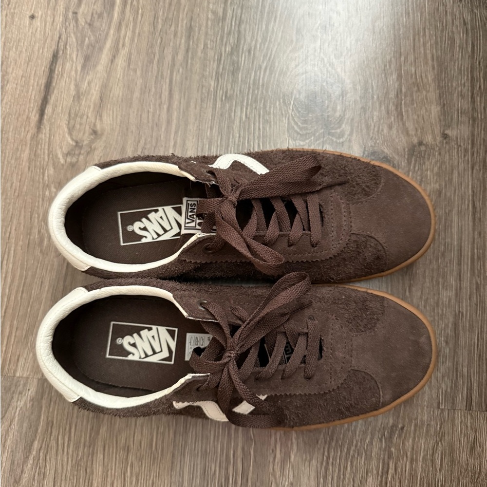 Vans Chocolate Suede Sneakers